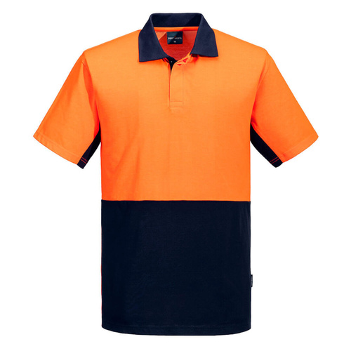 WORKWEAR, SAFETY & CORPORATE CLOTHING SPECIALISTS - Hi-Vis Contrast Class D Polo Shirt S/S