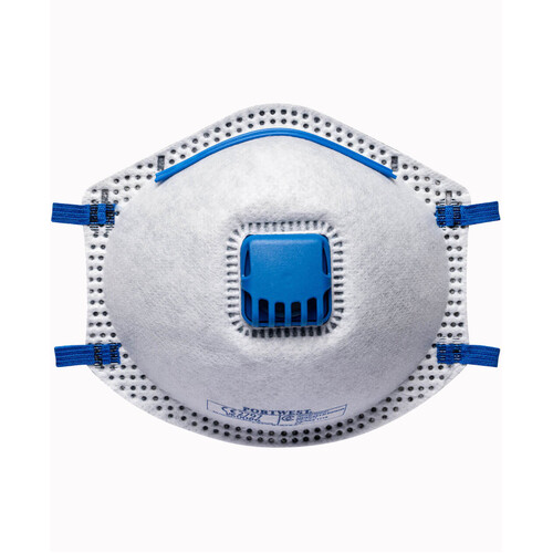 WORKWEAR, SAFETY & CORPORATE CLOTHING SPECIALISTS FFP2 CARBON VALVED DUST MIST FUME RESPIRATOR