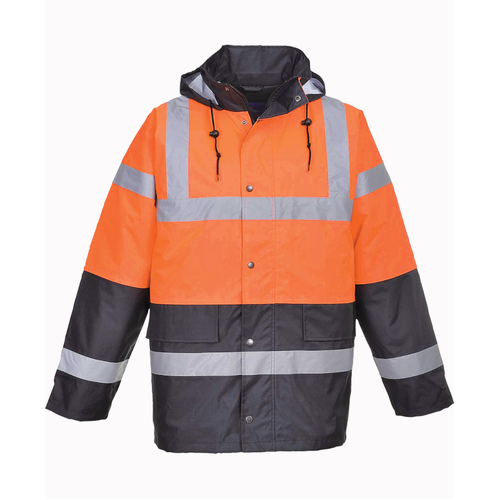 WORKWEAR, SAFETY & CORPORATE CLOTHING SPECIALISTS - HI-VIS TWO TONE TRAFFIC JACKET