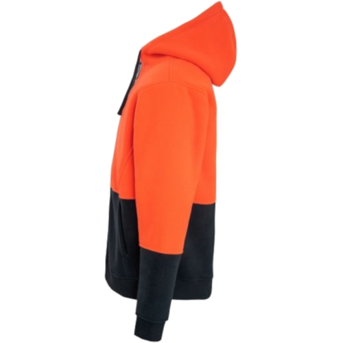 WORKWEAR, SAFETY & CORPORATE CLOTHING SPECIALISTS - TAYLOR SHERPA HOODIE FLUORO