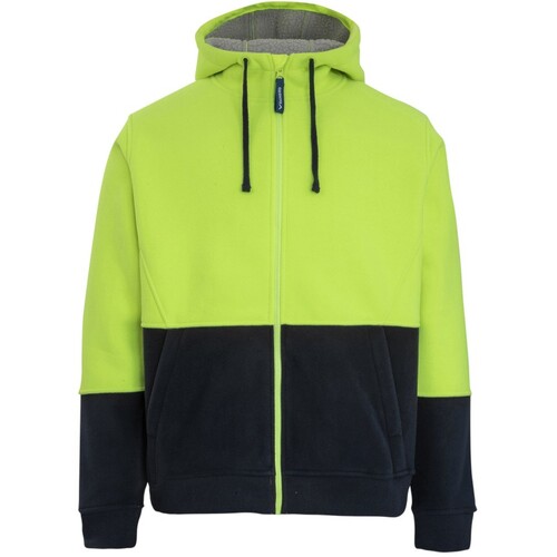 WORKWEAR, SAFETY & CORPORATE CLOTHING SPECIALISTS TAYLOR SHERPA HOODIE FLUORO