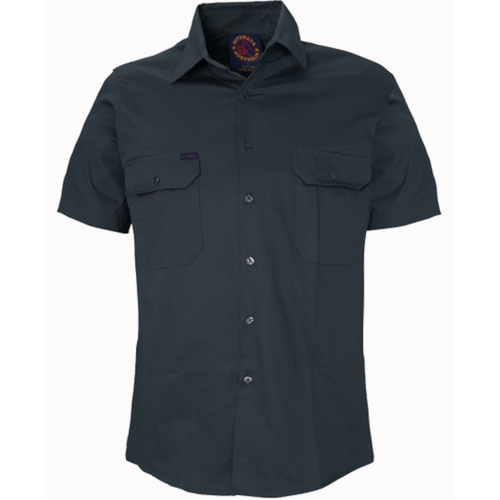 WORKWEAR, SAFETY & CORPORATE CLOTHING SPECIALISTS - Open Front Shirt - Short Sleeve