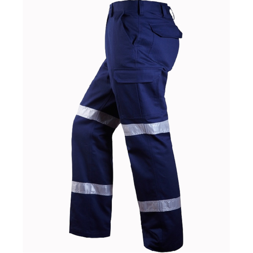 WORKWEAR, SAFETY & CORPORATE CLOTHING SPECIALISTS - Light Weight Reflective Cargo Trousers