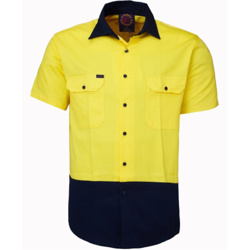 WORKWEAR, SAFETY & CORPORATE CLOTHING SPECIALISTS Mini Twill Vent S/S Shirt