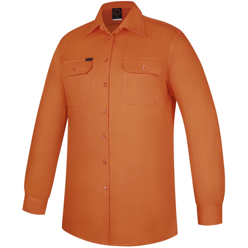 WORKWEAR, SAFETY & CORPORATE CLOTHING SPECIALISTS Women's Vented Open Front L/W Shirt