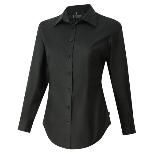 WORKWEAR, SAFETY & CORPORATE CLOTHING SPECIALISTS - Pilbara Women's Premium Twill L/S Shirt