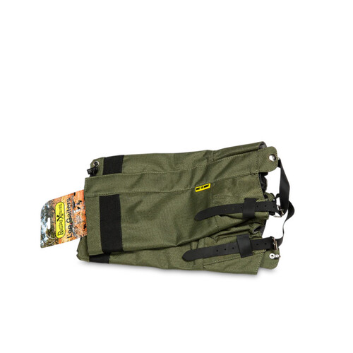 WORKWEAR, SAFETY & CORPORATE CLOTHING SPECIALISTS RUGGED XTREMES LEG GAITORS - 340mm - GREEN - CANVAS