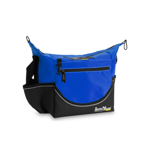 WORKWEAR, SAFETY & CORPORATE CLOTHING SPECIALISTS - INSULATED CRIB / LUNCH BAGS - PVC - 280 x 200 x 230mm (330 Peak) - BLUE - PCC - 15L - 0.9kg