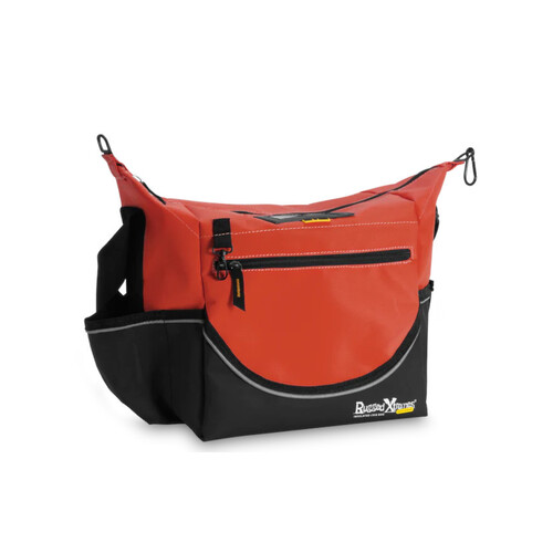 WORKWEAR, SAFETY & CORPORATE CLOTHING SPECIALISTS - INSULATED CRIB / LUNCH BAGS - PVC - 280 x 200 x 230mm (330 Peak) - RED - PCC - 15L - 0.8kg