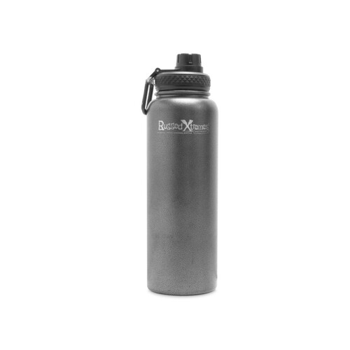 WORKWEAR, SAFETY & CORPORATE CLOTHING SPECIALISTS - STAINLESS STEEL VACUUM INSULATED THERMAL BOTTLE ??1100ml ??GREY