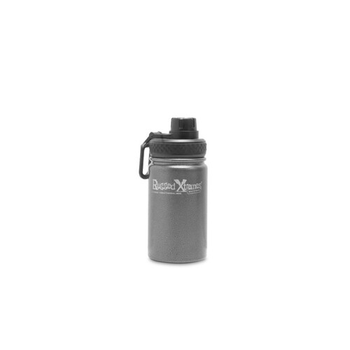 WORKWEAR, SAFETY & CORPORATE CLOTHING SPECIALISTS - STAINLESS STEEL VACUUM INSULATED THERMAL MUG ??350ml ??GREY