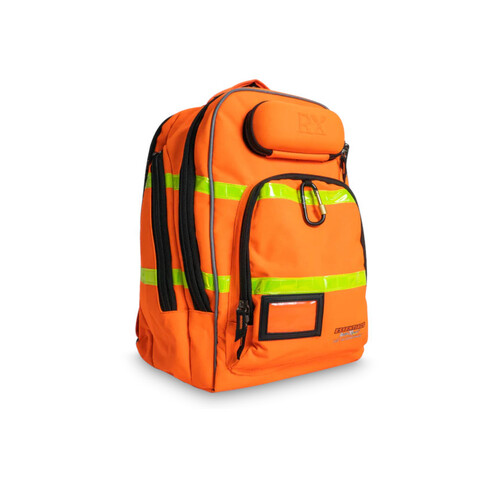 WORKWEAR, SAFETY & CORPORATE CLOTHING SPECIALISTS - PPE LAPTOP BACKPACK ??CANVAS ??400 x 320 x 550mm ??HIVIS ORANGE ??45L ??1.4kg (NEW PRODUCT JULY 2021)