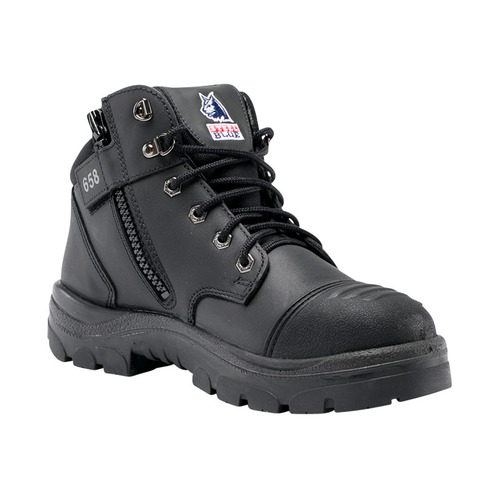 WORKWEAR, SAFETY & CORPORATE CLOTHING SPECIALISTS - PARKES ZIP - TPU SCUFF - Zip Side Boots--