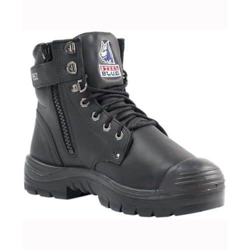 WORKWEAR, SAFETY & CORPORATE CLOTHING SPECIALISTS - ARGYLE ZIP Met - Nitrile Bump PR - Zip Side Boot--