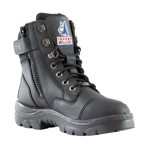 WORKWEAR, SAFETY & CORPORATE CLOTHING SPECIALISTS - SOUTHERN CROSS ZIP LADIES BOOT - TPU SCUFF--