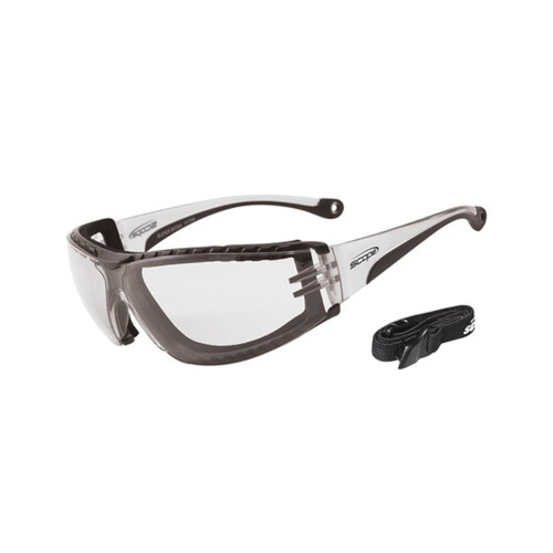 WORKWEAR, SAFETY & CORPORATE CLOTHING SPECIALISTS Super Boxa Titanium AF/AS Clear Lens