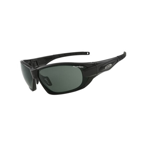 WORKWEAR, SAFETY & CORPORATE CLOTHING SPECIALISTS Genisys Black Gloss Frame Polarised