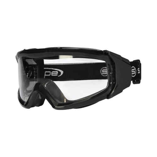 WORKWEAR, SAFETY & CORPORATE CLOTHING SPECIALISTS Scope Goggle 2 Crystal Grey Frame AF/AS Clear Lens