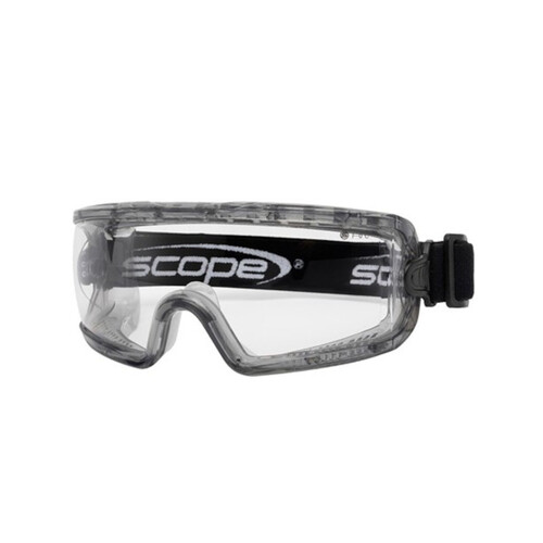 WORKWEAR, SAFETY & CORPORATE CLOTHING SPECIALISTS Atomic Crystal Grey Frame AF/AS Clear Lens
