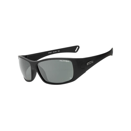 WORKWEAR, SAFETY & CORPORATE CLOTHING SPECIALISTS Street Walker Soft Touch Black Frame Polarised Lens