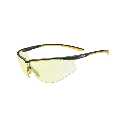 WORKWEAR, SAFETY & CORPORATE CLOTHING SPECIALISTS Air Flex Black/YellowFrame Amber AF/AS Lens