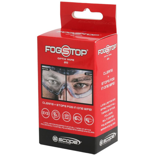 WORKWEAR, SAFETY & CORPORATE CLOTHING SPECIALISTS Fog Stop Optix Wipes / Pack 20