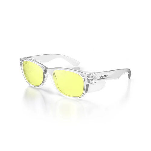 WORKWEAR, SAFETY & CORPORATE CLOTHING SPECIALISTS Classics Clear Frame/Yellow