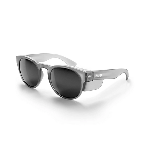 WORKWEAR, SAFETY & CORPORATE CLOTHING SPECIALISTS Cruisers Matte Graphite Frame Grey Polarised Lens