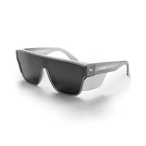 WORKWEAR, SAFETY & CORPORATE CLOTHING SPECIALISTS Primes Matte Graphite Frame Grey Polarised Lens