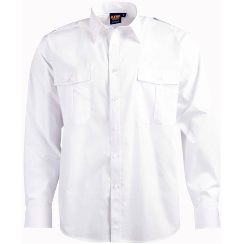 WORKWEAR, SAFETY & CORPORATE CLOTHING SPECIALISTS - Man's Epaulette shirt,long sleeve.