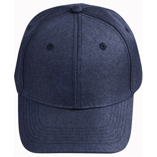 WORKWEAR, SAFETY & CORPORATE CLOTHING SPECIALISTS - Premium Heather Polyester Baseball Cap