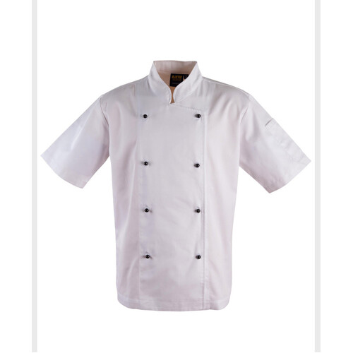 WORKWEAR, SAFETY & CORPORATE CLOTHING SPECIALISTS - Chef's Jacket Short Sleeve