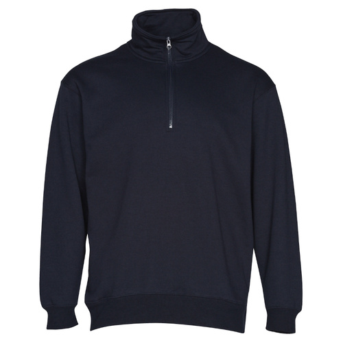 WORKWEAR, SAFETY & CORPORATE CLOTHING SPECIALISTS - 1/2 Zip Collar Fleecy Sweat