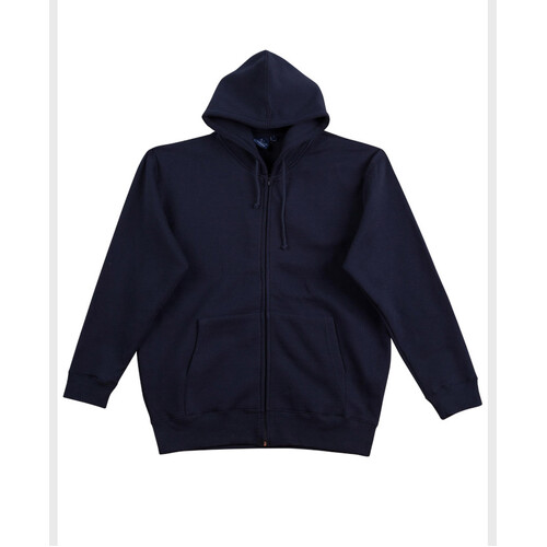 WORKWEAR, SAFETY & CORPORATE CLOTHING SPECIALISTS - Men's full-zip fleecy hoodie