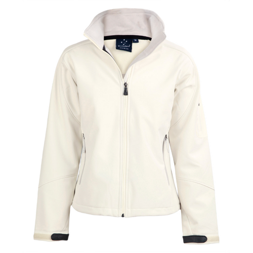 WORKWEAR, SAFETY & CORPORATE CLOTHING SPECIALISTS Ladies'  Core-Tex Softshell Jacket - White - 6
