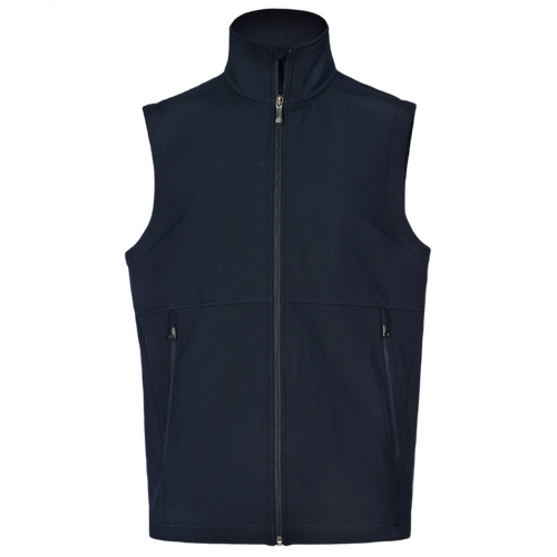 WORKWEAR, SAFETY & CORPORATE CLOTHING SPECIALISTS Men's Softshell Vest - Navy - 7XL