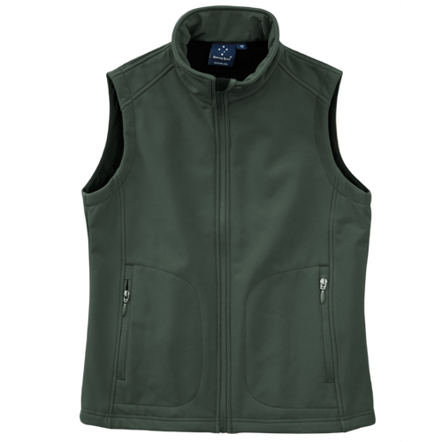WORKWEAR, SAFETY & CORPORATE CLOTHING SPECIALISTS Ladies' Softshell Vest - Charcoal - 20