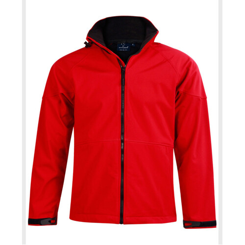 WORKWEAR, SAFETY & CORPORATE CLOTHING SPECIALISTS - Men's Softshell Full Zip Hoodie