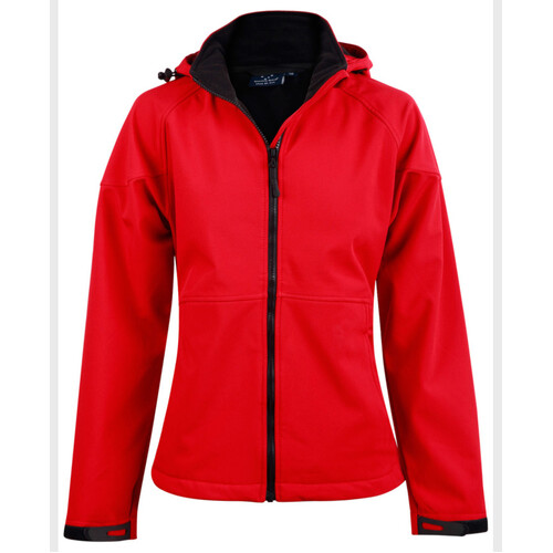 WORKWEAR, SAFETY & CORPORATE CLOTHING SPECIALISTS - Ladies Softshell Full Zip Hoodie