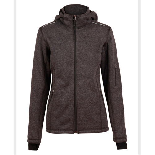 WORKWEAR, SAFETY & CORPORATE CLOTHING SPECIALISTS - Ladies  Heather Bonded Coral Fleece Jacket