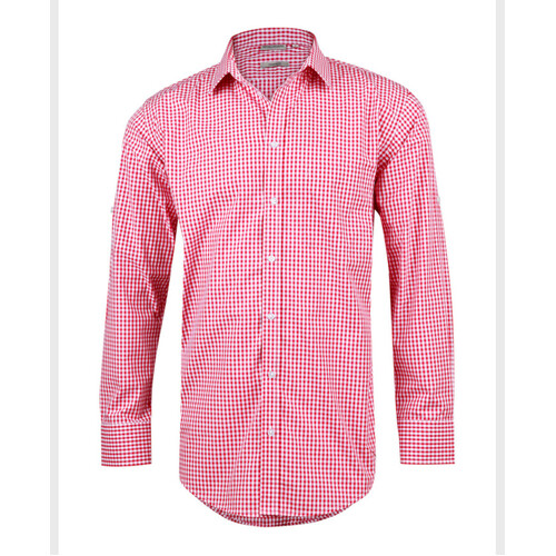WORKWEAR, SAFETY & CORPORATE CLOTHING SPECIALISTS Men s Gingham Check Long Sleeve Shirt