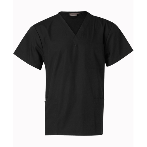 WORKWEAR, SAFETY & CORPORATE CLOTHING SPECIALISTS Unisex Scrubs Short Sleeve Tunic Top