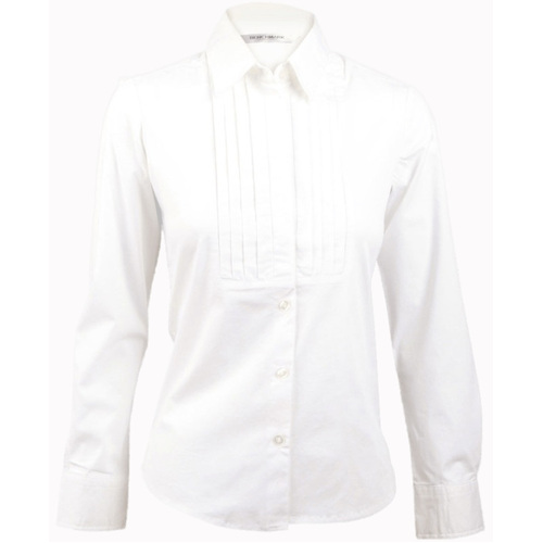 WORKWEAR, SAFETY & CORPORATE CLOTHING SPECIALISTS Women's Stretch Tuck Front Long Sleeve Shirt