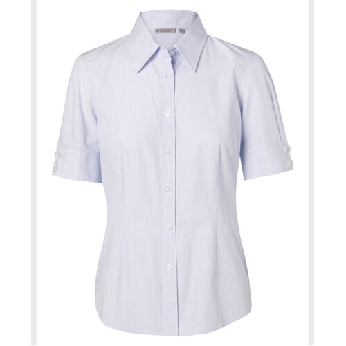 WORKWEAR, SAFETY & CORPORATE CLOTHING SPECIALISTS Women's Mini Check S/S Shirt