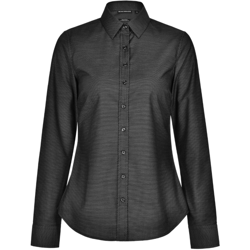 WORKWEAR, SAFETY & CORPORATE CLOTHING SPECIALISTS - Ladies' Pin Dot Stretch L/S Shirt