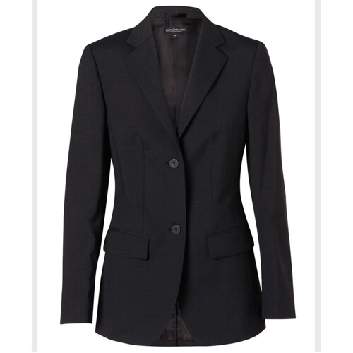 WORKWEAR, SAFETY & CORPORATE CLOTHING SPECIALISTS Women's Stretch Wool Blend Mid Length Jacket