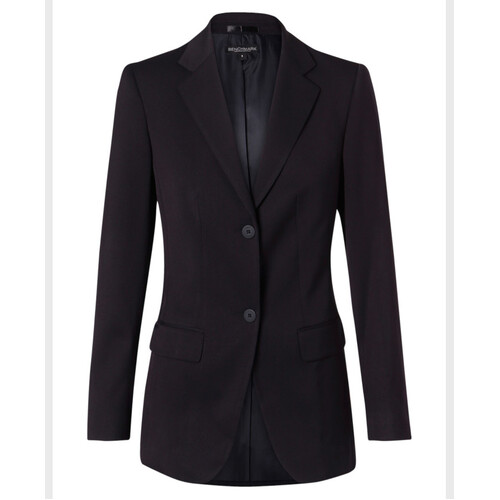 WORKWEAR, SAFETY & CORPORATE CLOTHING SPECIALISTS Women's Two Buttons Mid Length Jacket