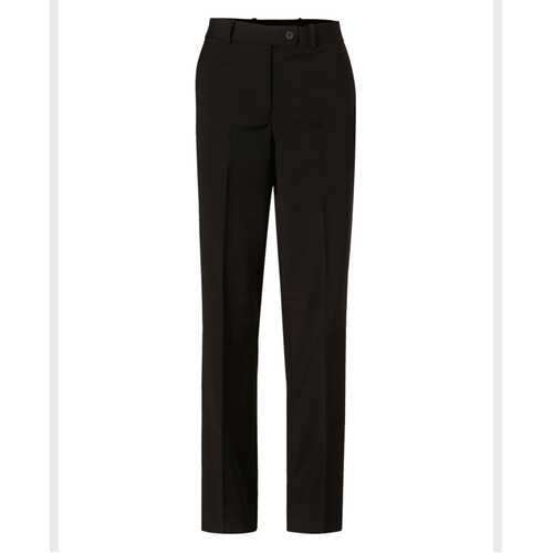 WORKWEAR, SAFETY & CORPORATE CLOTHING SPECIALISTS Women's Slim Leg Flexi Waist Pants in Wool Stretch