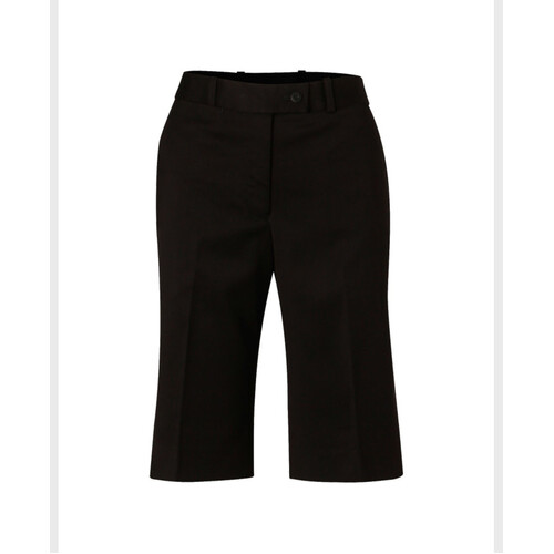 WORKWEAR, SAFETY & CORPORATE CLOTHING SPECIALISTS Women's Knee Length Flexi Waist Shorts