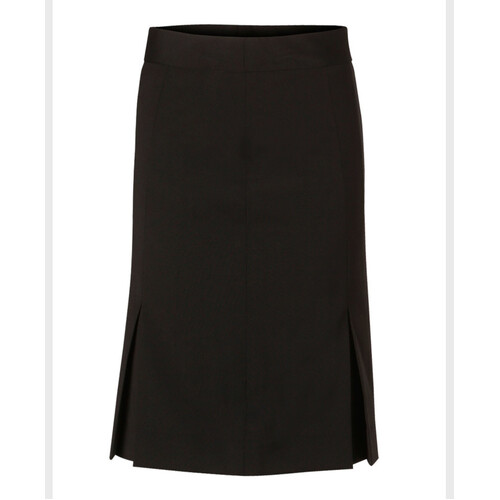 WORKWEAR, SAFETY & CORPORATE CLOTHING SPECIALISTS - Women's Pleated Skirt in Wool Stretch